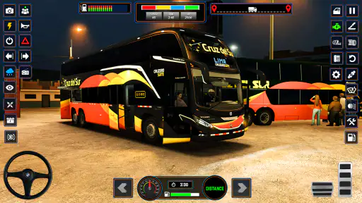 Euro Bus Driving Bus Simulator screenshot