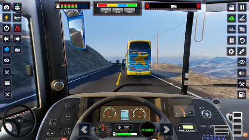 Euro Bus Driving Bus Simulator screenshot