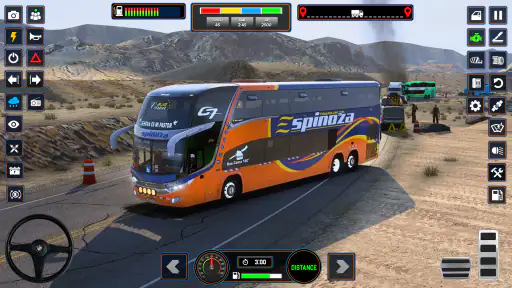Euro Bus Driving Bus Simulator screenshot