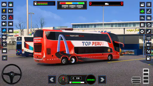 Euro Bus Driving Bus Simulator screenshot