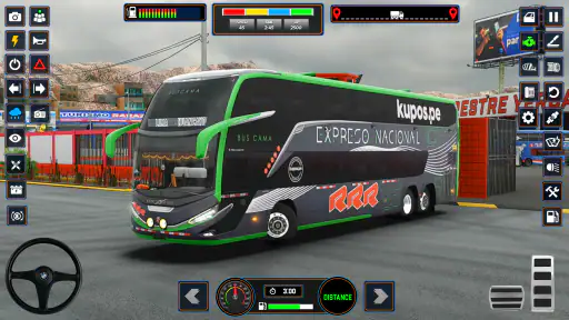 Euro Bus Driving Bus Simulator screenshot