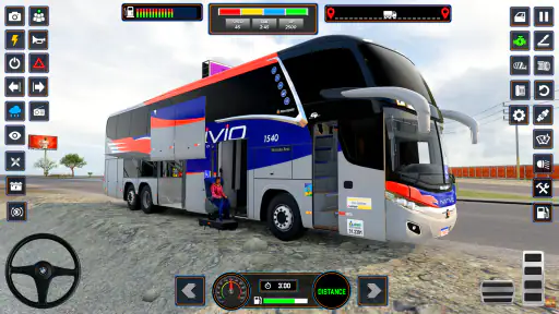 Euro Bus Driving Bus Simulator screenshot