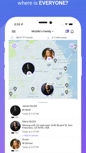 Family360 - Posizione live GPS screenshot