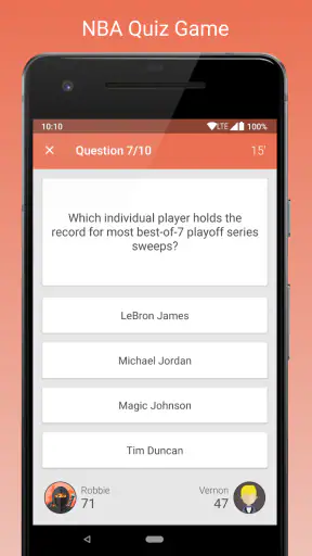 Fan Quiz for NBA screenshot