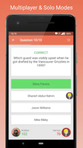 Fan Quiz for NBA screenshot