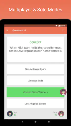 Fan Quiz for NBA screenshot