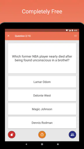 Fan Quiz for NBA screenshot