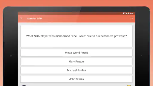 Fan Quiz for NBA screenshot