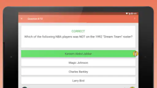 Fan Quiz for NBA screenshot