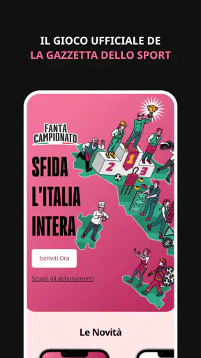 Fantacampionato Gazzetta screenshot