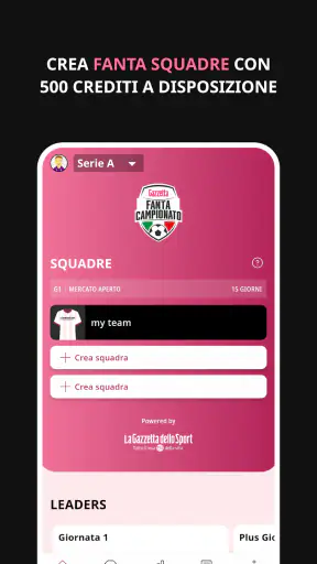 Fantacampionato Gazzetta screenshot