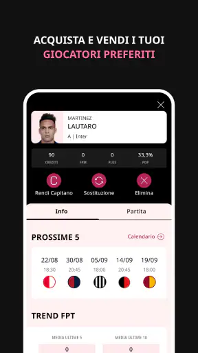 Fantacampionato Gazzetta screenshot
