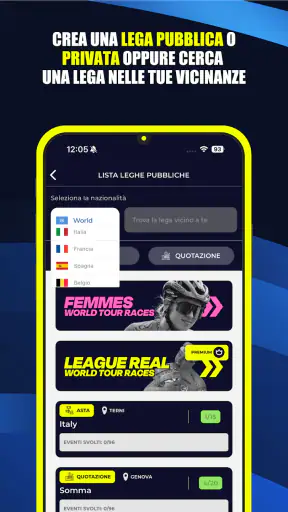 Fantacycling screenshot