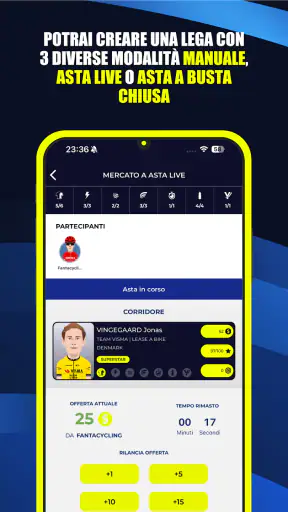 Fantacycling screenshot