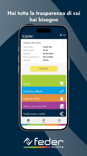 Feder Mobile screenshot