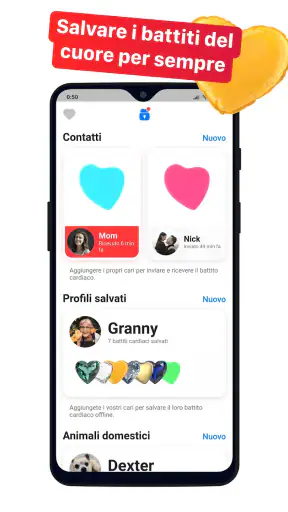 Feel: Sentire il battito cardi screenshot