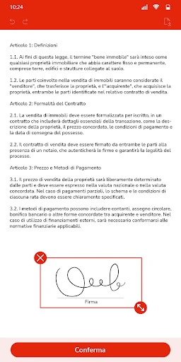 Firma documenti PDF facile screenshot