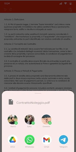 Firma documenti PDF facile screenshot