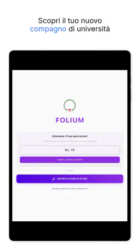 Folium-Libretto Universitario screenshot