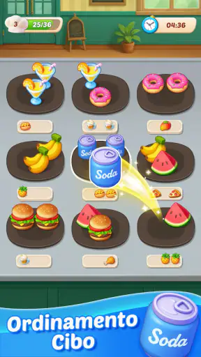 Ordina Cibo: Gioco di Puzzle screenshot