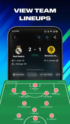 Football Score: Live & Fast screenshot
