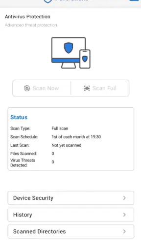 FortiClient screenshot