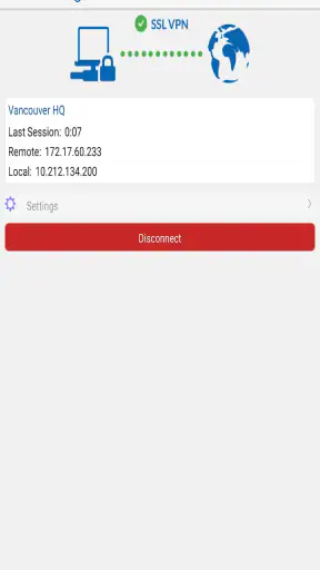 FortiClient screenshot