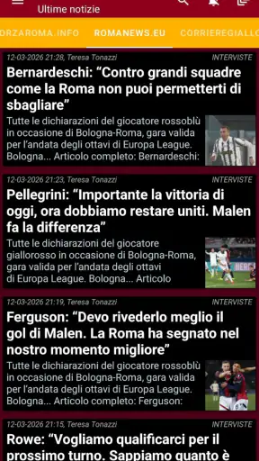 Forza Roma News screenshot