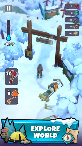 Frost World - Snow Survival screenshot