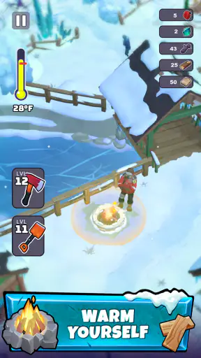 Frost World - Snow Survival screenshot