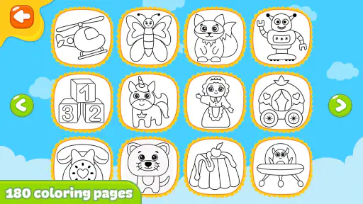 Fun Coloring games for kids screenshot