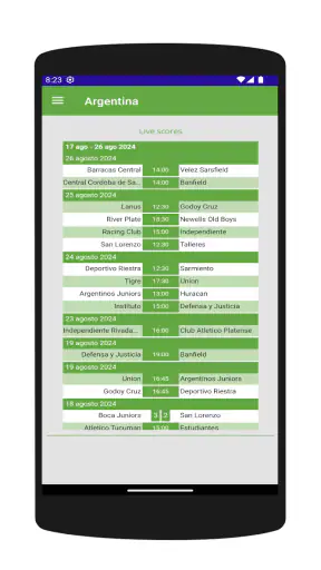 FutbolLibre App screenshot