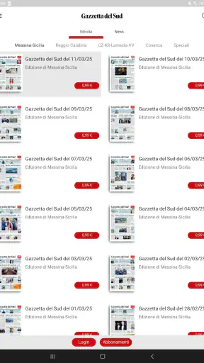 Gazzetta Del Sud screenshot
