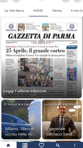 Gazzetta di Parma screenshot