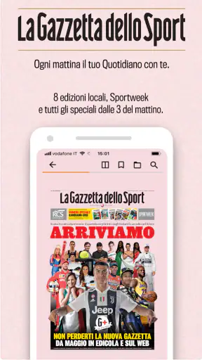 Gazzetta Reader screenshot