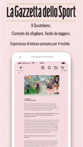 Gazzetta Reader screenshot