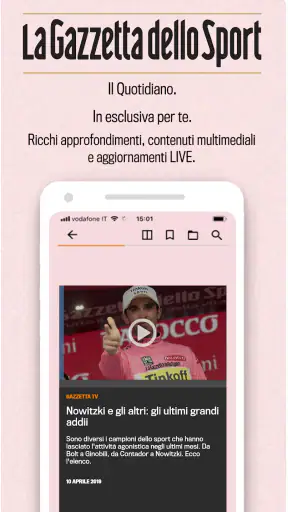 Gazzetta Reader screenshot
