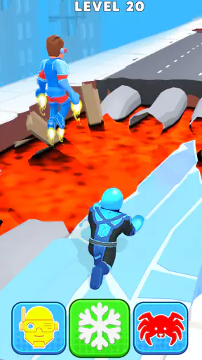 Giochi di cambio di supereroi screenshot