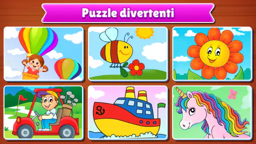 Gioco di puzzle per bambini screenshot