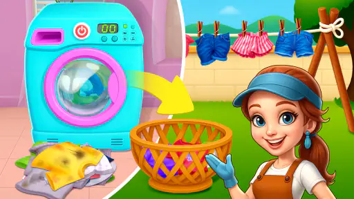 Gioco pulizia e ordine casa screenshot