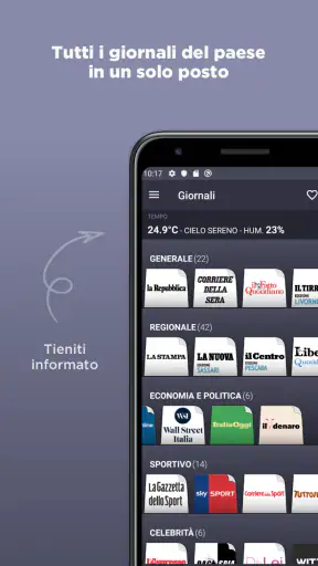 Giornali Italiani screenshot