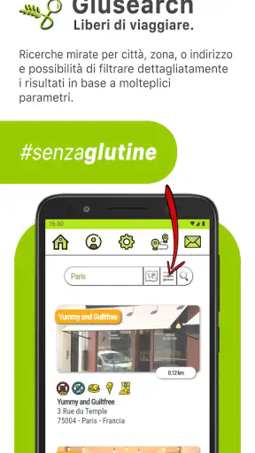 Glusearch screenshot