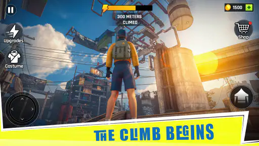 Going Up Rooftop - Parkour 3D screenshot