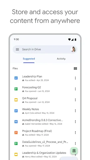 Google Drive screenshot