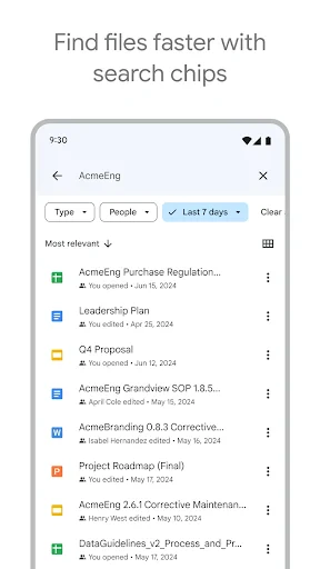 Google Drive screenshot