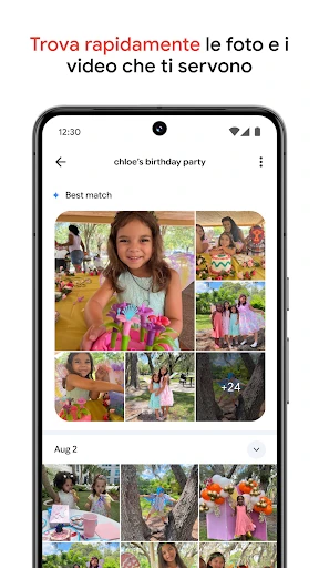 Google Foto screenshot