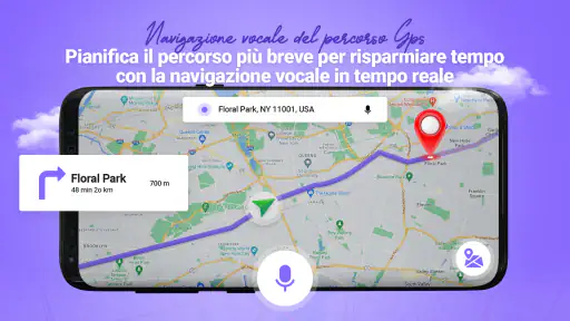 GPS Dal vivo Satellitare Mappa screenshot