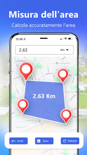 GPS satellitare vista: mappe screenshot
