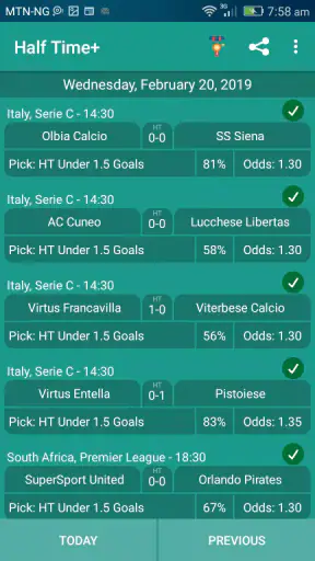 Half Time Plus screenshot