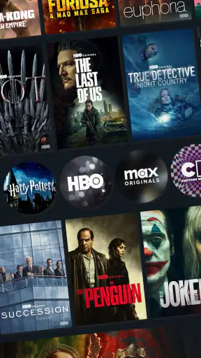 HBO Max: guarda film e serie screenshot